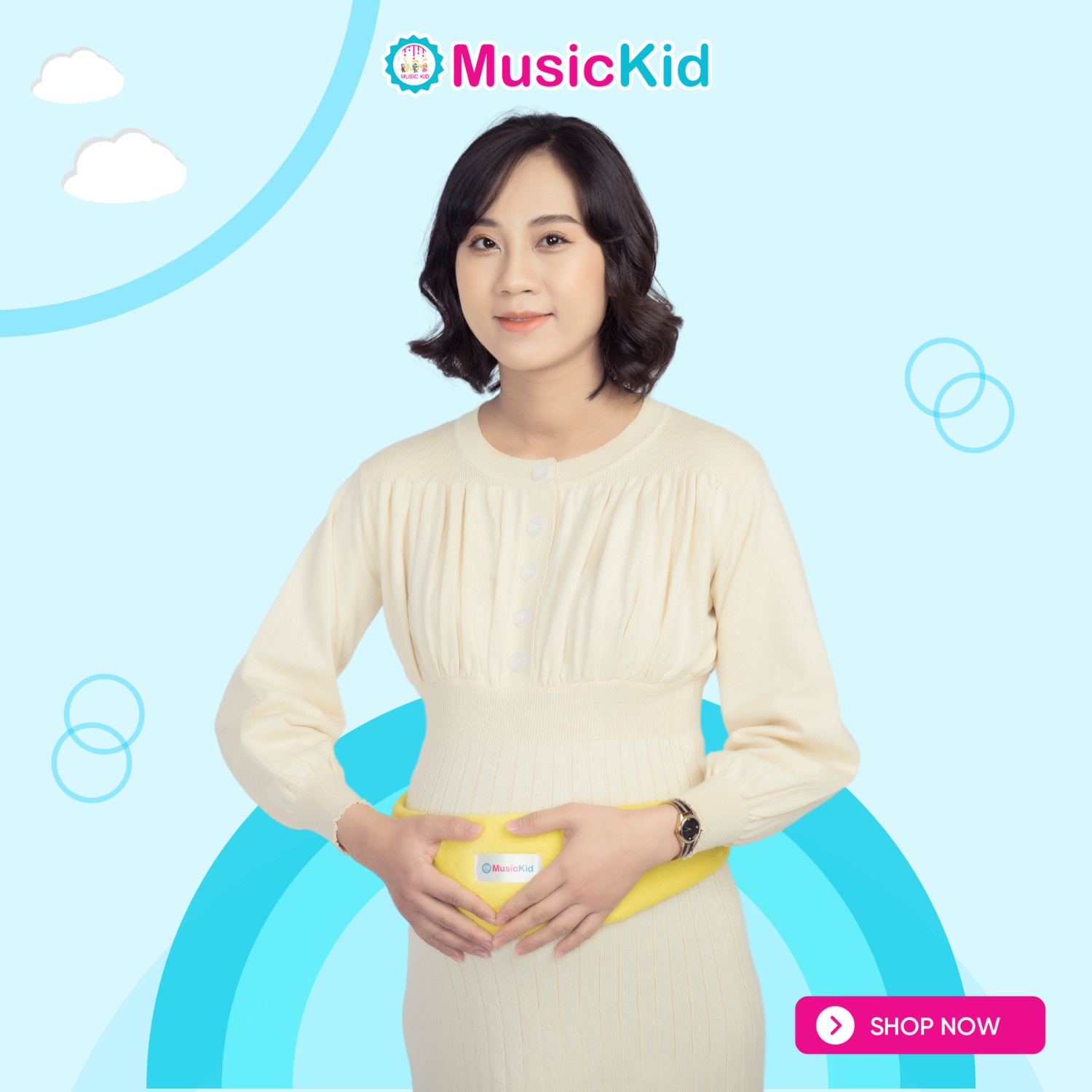 Tai nghe bà bầu – Màu Vàng