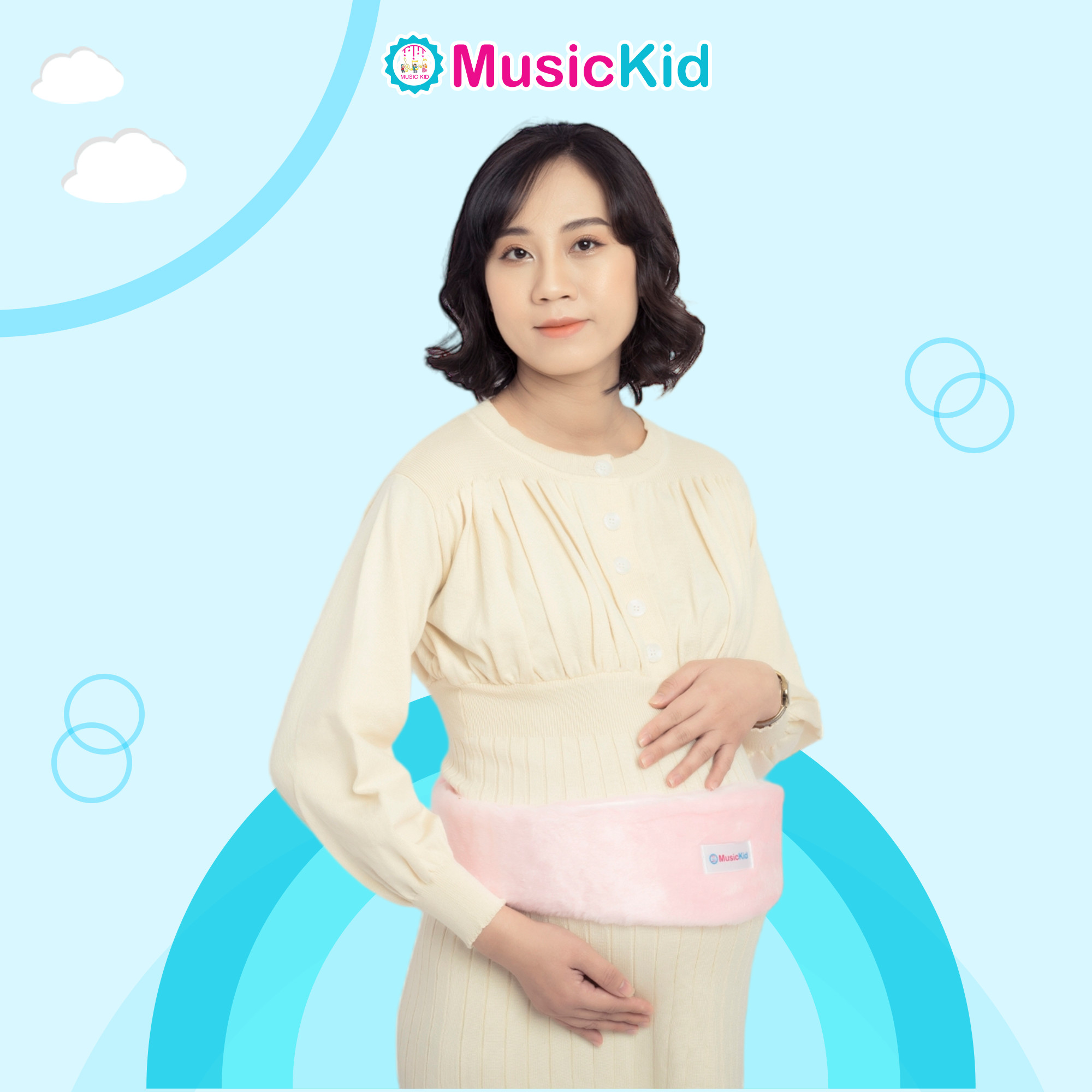 Tai nghe bà bầu – Hồng Nhạt