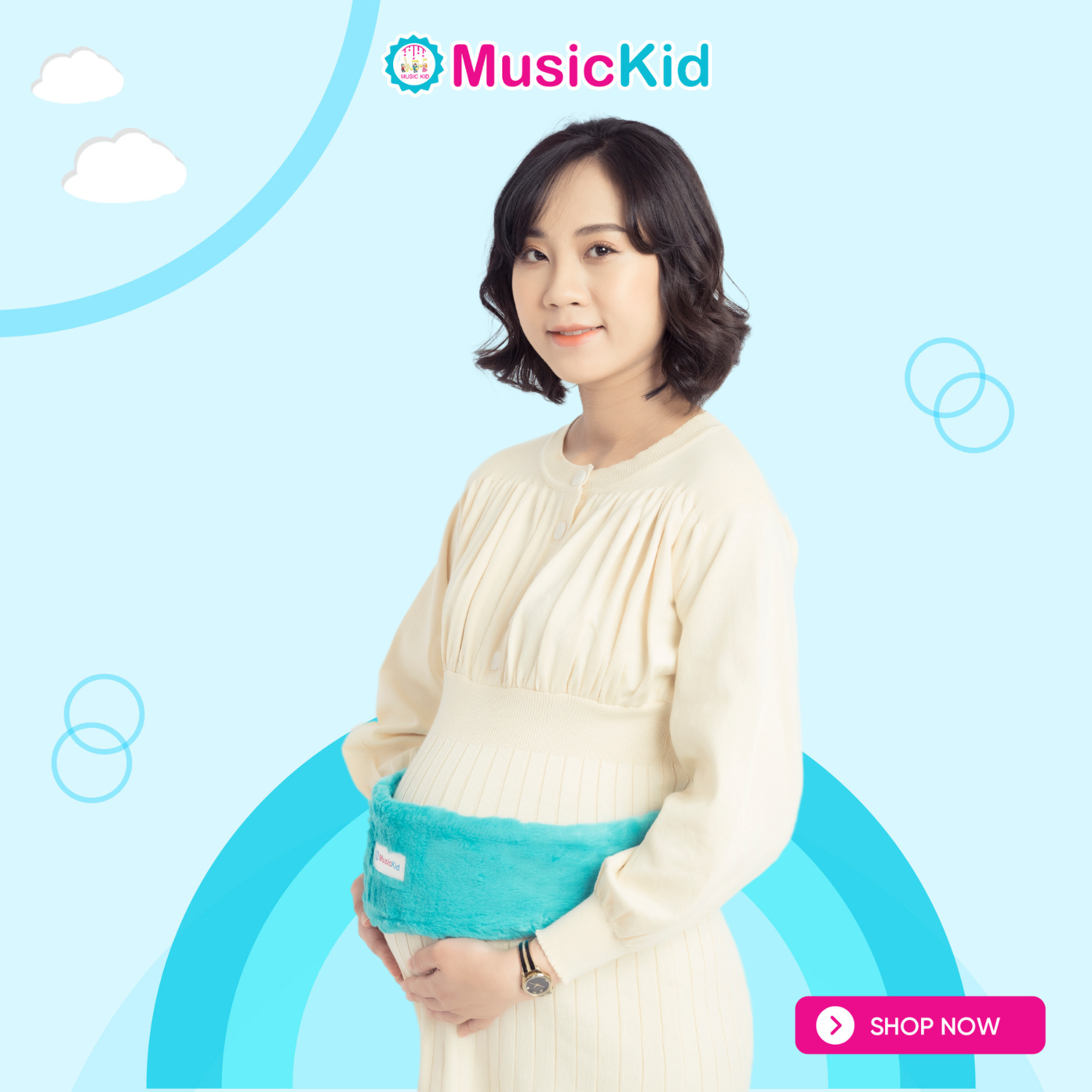 Tai nghe bà bầu – Xanh Ngọc